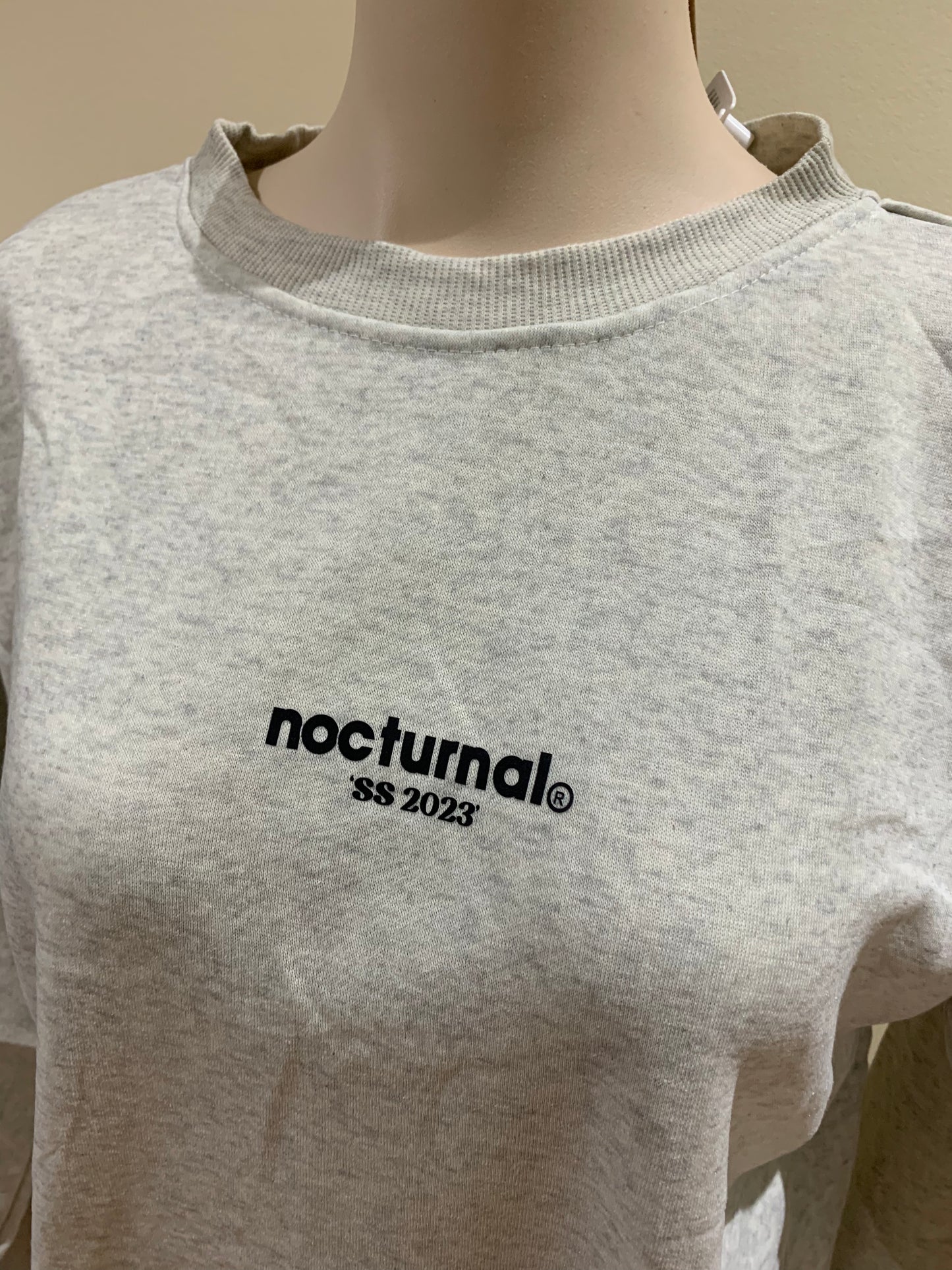 Sweater Noctural xám tiêu