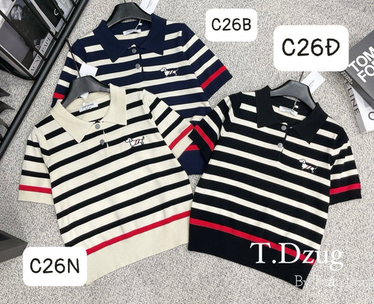 C26 - Nude/ Navy Blue/ Đen