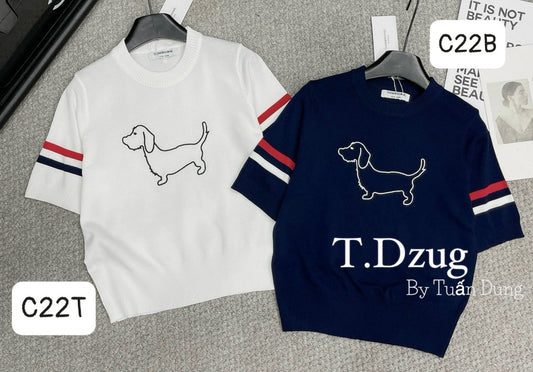 C22 - Trắng/ Navy blue