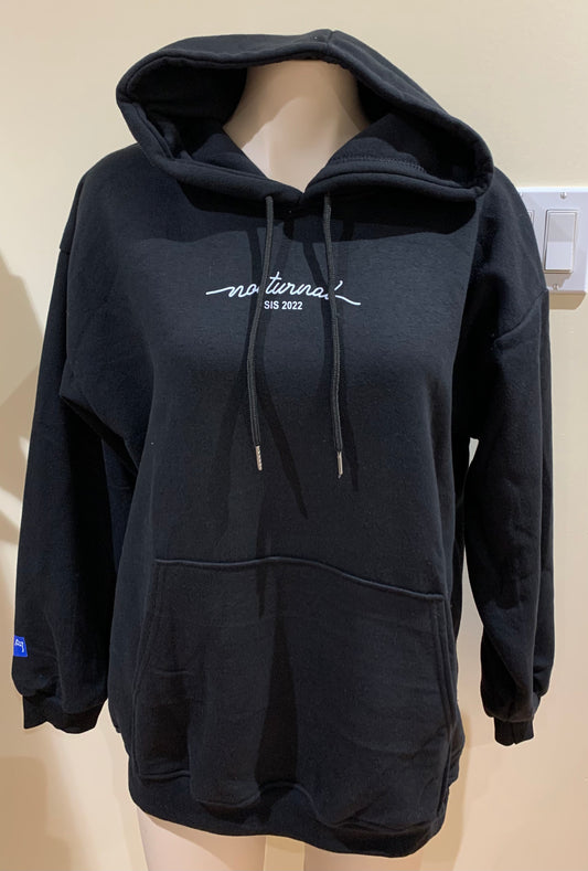 Hoodie đen Nocturnal Unisex